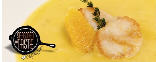 SST-Butternut Squash Soup with Scallops-May 21 2013 link
