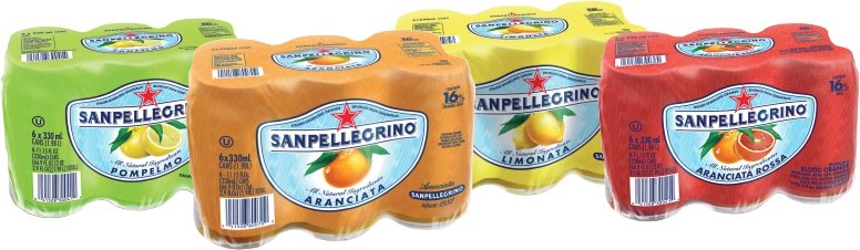 Sanpellegrino products too