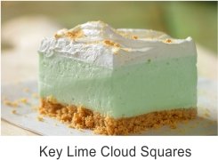 Key Lime Cloud Squares