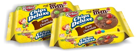 Keebler Triple Chocolate Chips Deluxe product shot