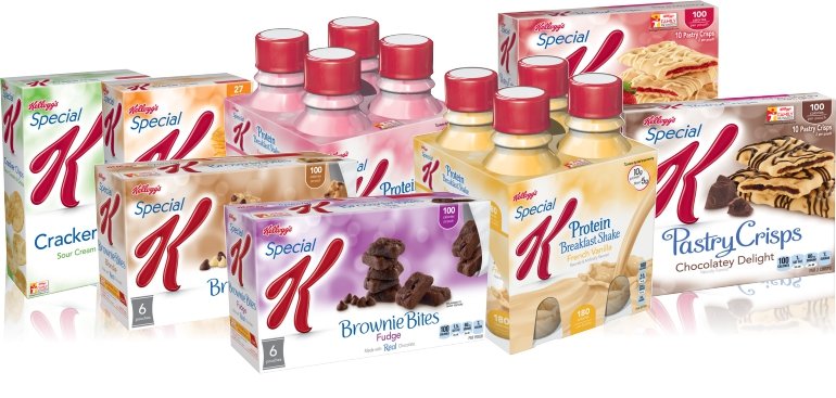 Special K August 2014 Monthly products