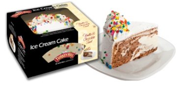Turkey Hill Ice Cream Cakes Vanilla Chocolate Swirl