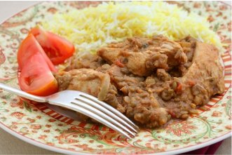 Chicken Dhansak