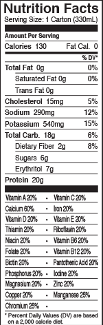 Coco Libre Protein-Vanilla Nutrition Facts