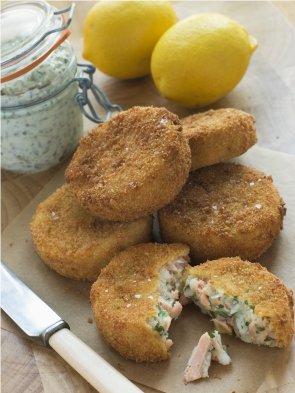 Salmon & Cod Fish Cakes-inset