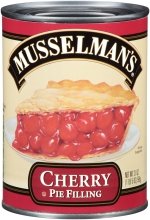 Sweet Vanilla Cherry Cake-Musselmans Cherry Pie Filling