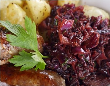 Celebrate Oktoberfest-Braised Red Cabbage small