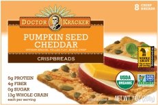 Dr Kracker Crispbreads Dec 2015 Monthly-pumpkin seed cheddar