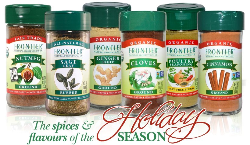 Frontier Organic Seasonings Dec 2015 Monthly-products