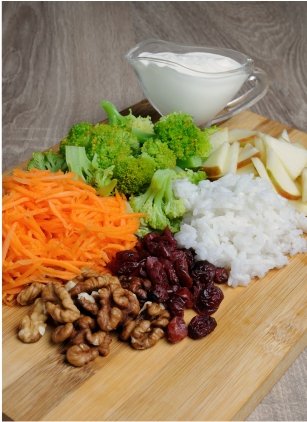 Broccoli & Rice Salad-ingredients