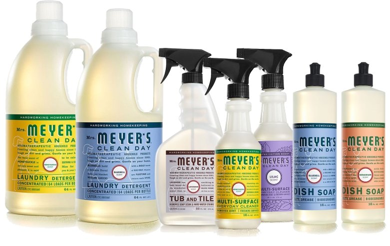 MRS MEYERS CLEAN DAY-Monthly MARCH 2017-products