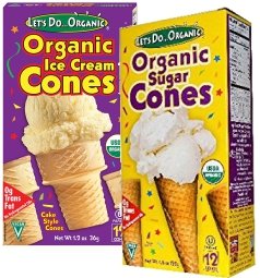 LETS DO ORGANIC-Ice cream cones-Monthly JULY 2017-products