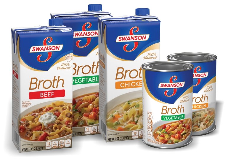 Swanson Broths Oct Monthly 2017-products