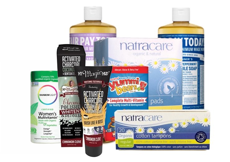 Earth day Pharmacy Corner-products