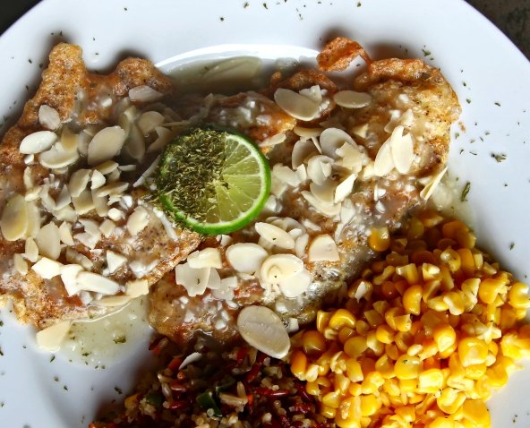 Red Snapper Almondine