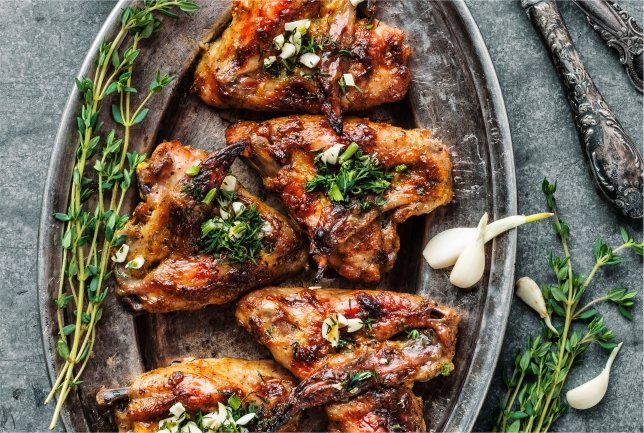 Grilled Thai Wings