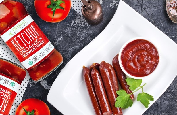 Primal Kitchen Ketchup Organic Unsweetened