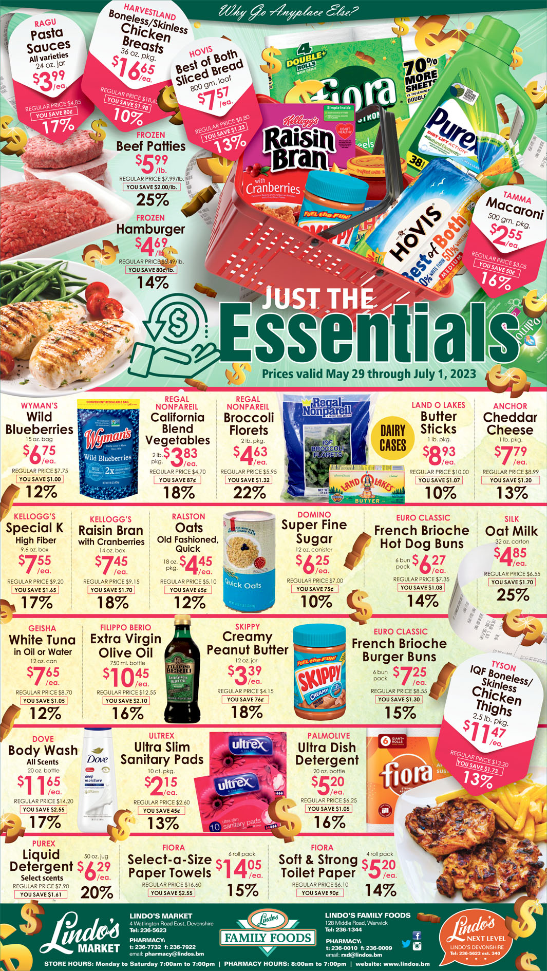 June 7, 2023 Specials | Welcome to Lindos Group of Companies