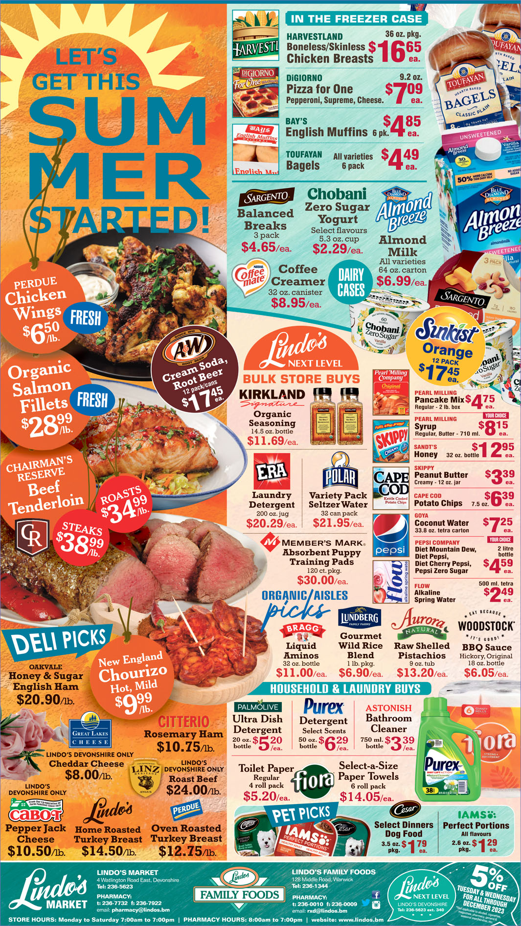 June 20, 2023 Specials | Welcome to Lindos Group of Companies